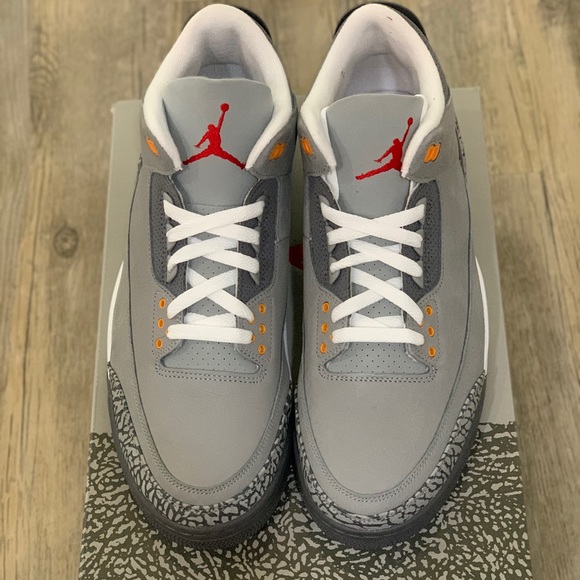 Jordan 3s Cool Grey - Picture 1 of 2